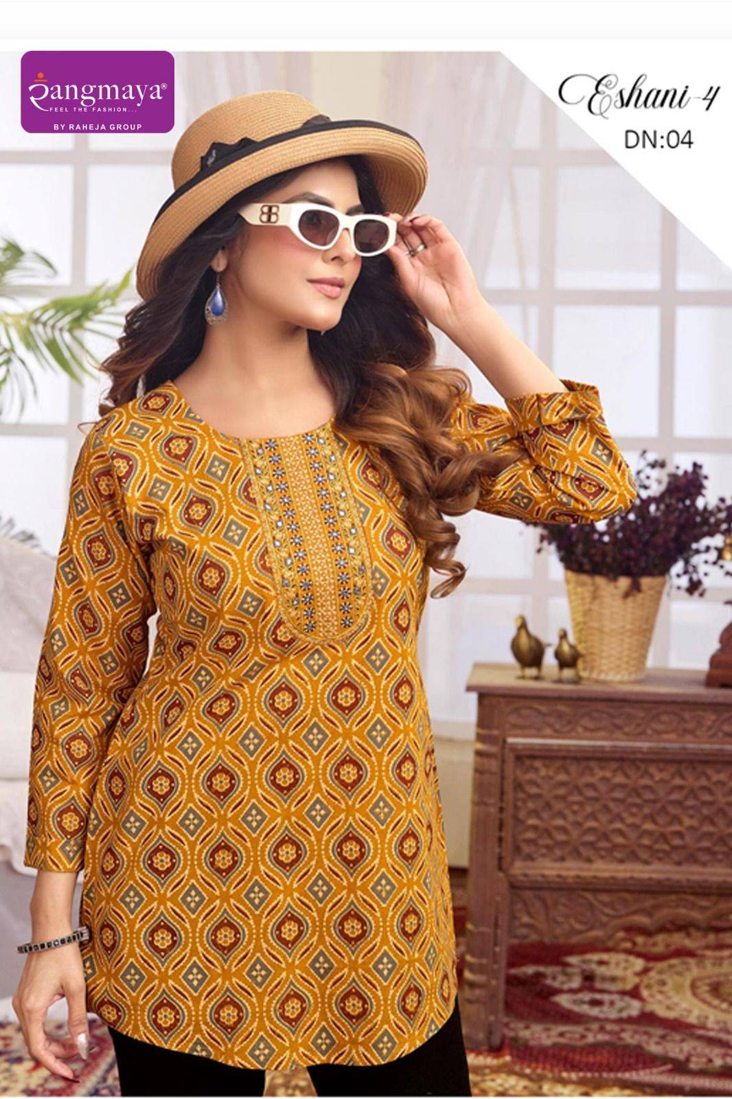  ESHANI-4 By kaamiri  01 To 08 Series Beautiful Festive Suits Colorful Stylish Fancy cotton tops At Wholesale Price